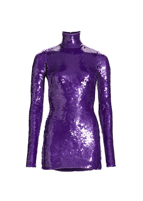 Sparkling Open-Back Dress