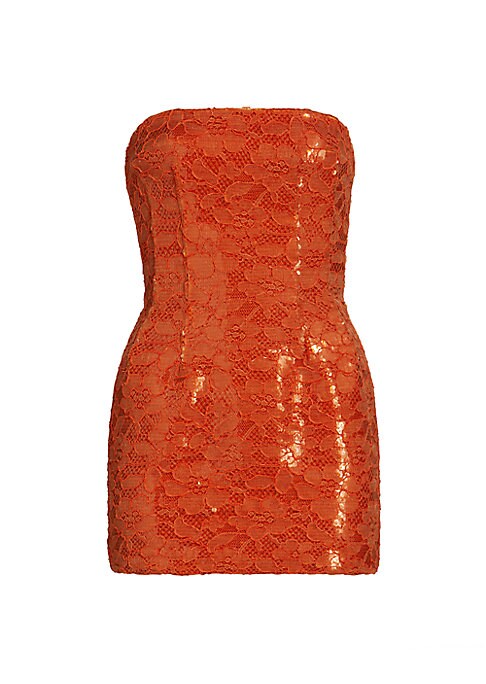 Luxe Lace Sequin Dress