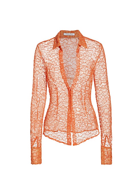 Floral Lace Statement Top