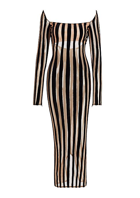 Vertical Allure Gown