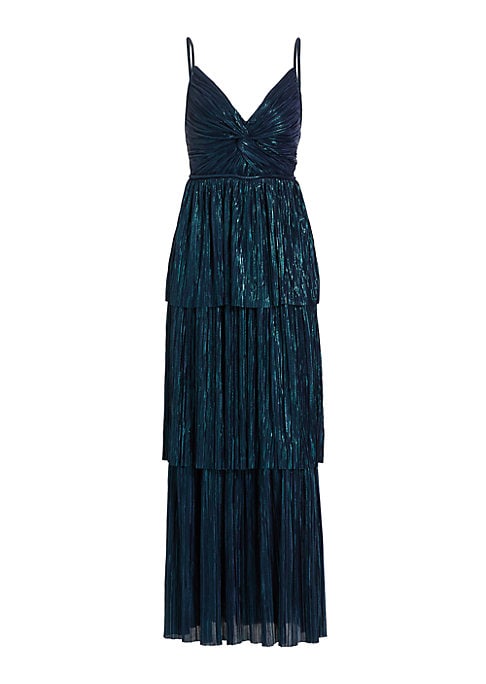 Glamorous Foil Knit Maxi Dress