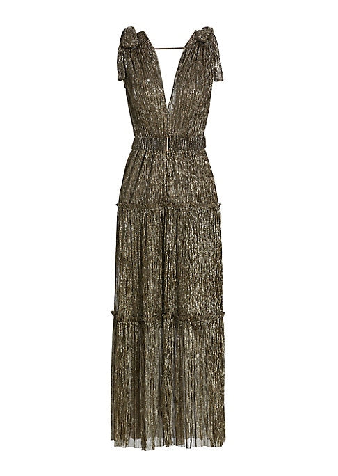 Shimmering Tiered Elegance Dress