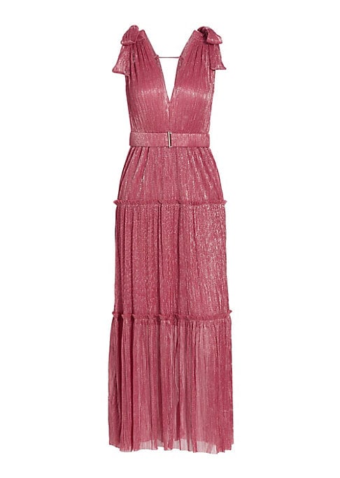 Shimmering Tiered Elegance Dress