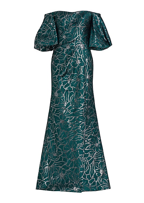 Sleeve Elegance Gown
