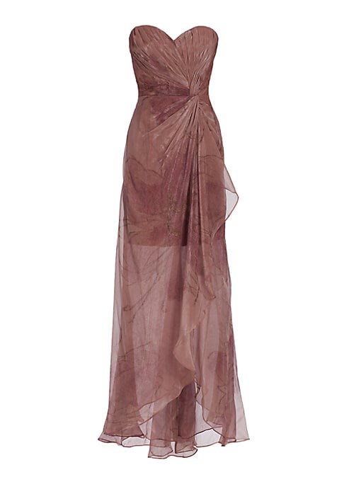 Floral Twists Evening Gown
