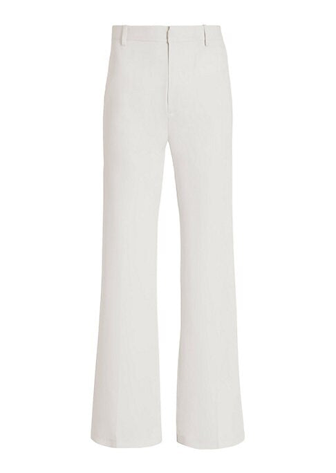 Silk Slim Leg Trousers