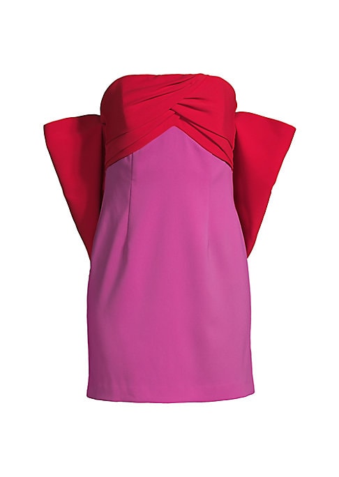 Bold Bow Minidress