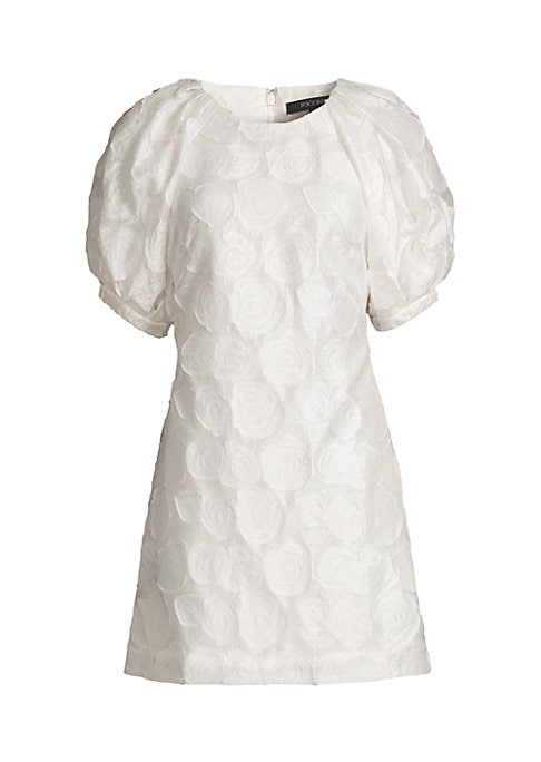 Rosebud Puff Minidress