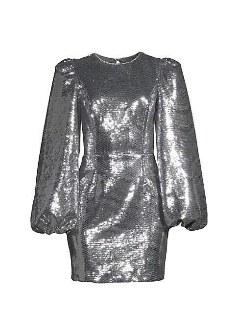 Sparkling Backless Glam Dress