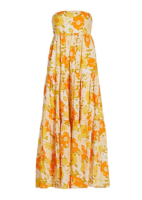 Floral Tiered Maxi Dress