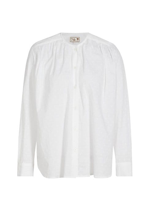 Textured Dot Blouse