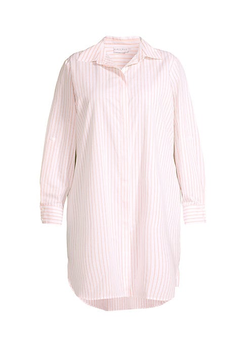 Striped High-Low Dress