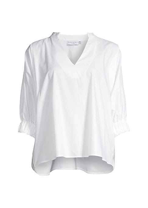 Draped Cotton Elegance