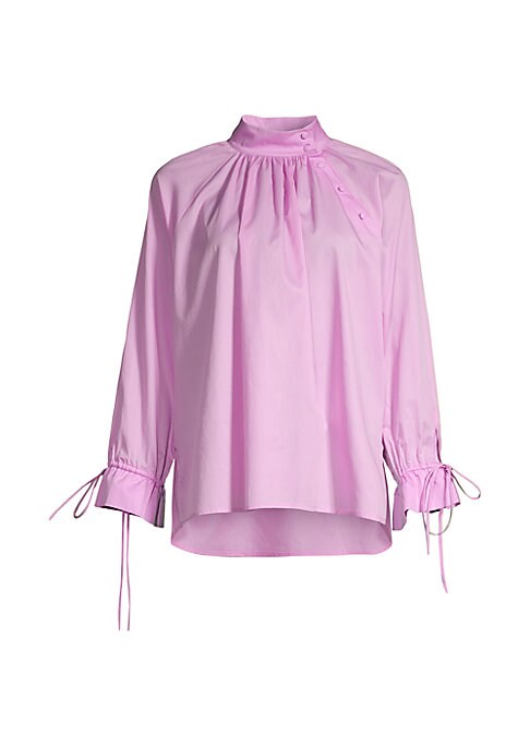 Elegant Tie-Detail Top
