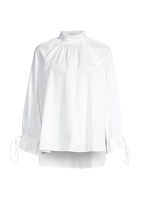 Chic Tie-Cuff Top