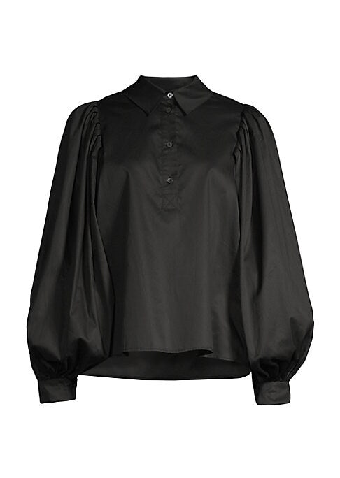 Blouson Cotton Shirt