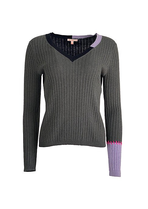 Cozy Color Block Sweater