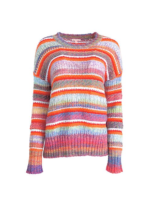 Groovy Stripe Knit Sweater
