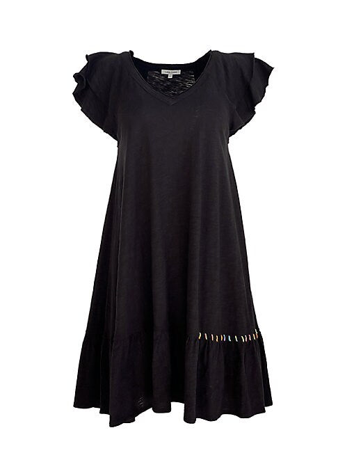 Pima Ruffle Vibe Dress