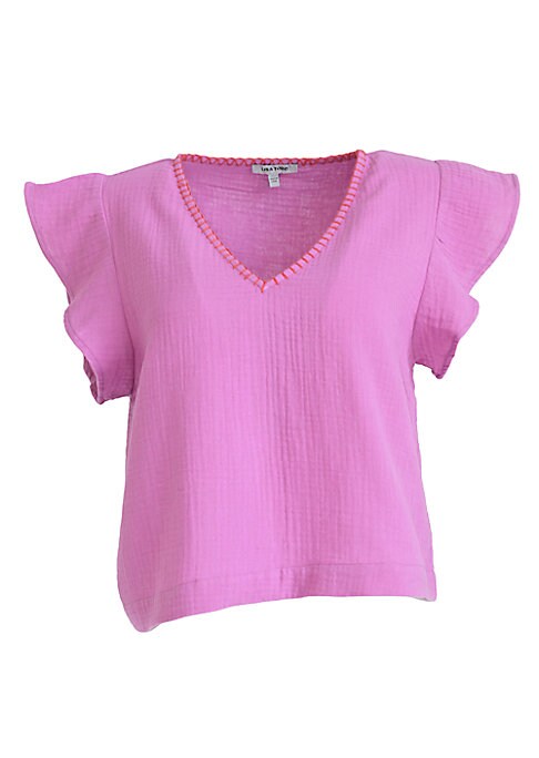 Ruffled Elegance Top