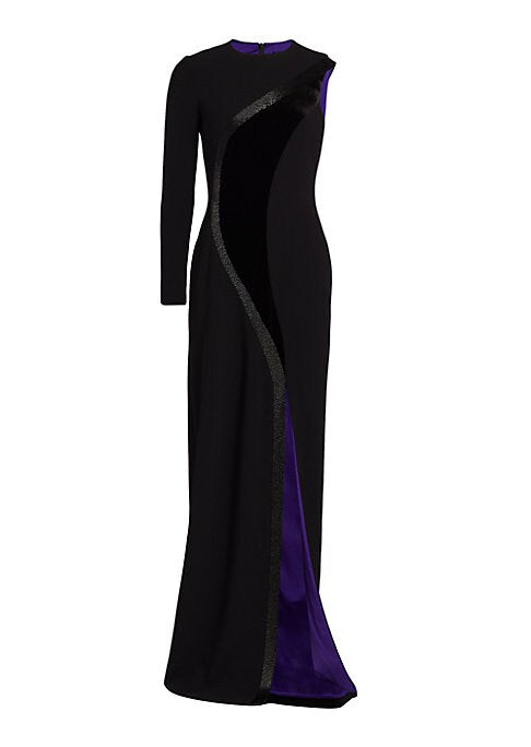 Velvet Elegance Gown