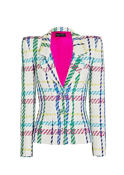 Chic Plaid Blazer