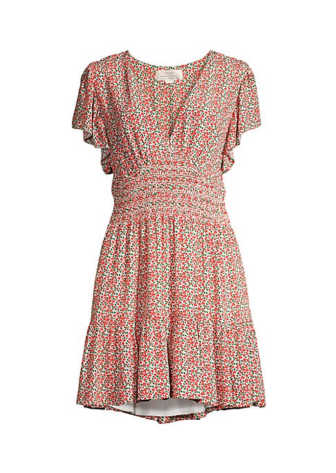 Floral Chic Mini Dress