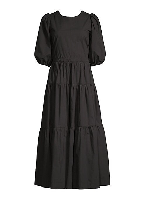 Chic Tiered Bow Dress