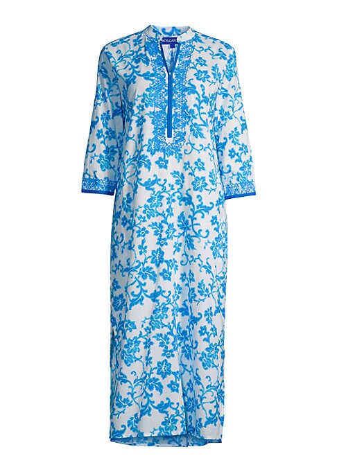 Embroidered Cotton Tunic Dress