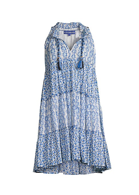 Geometric Tassel Dress