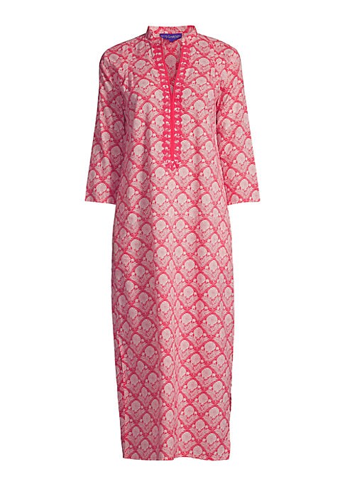 Floral Cotton Midi Dress