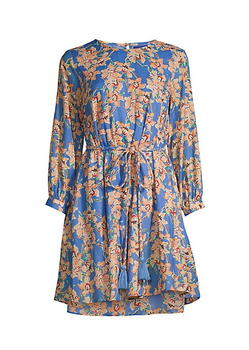 Floral Wrap Minidress