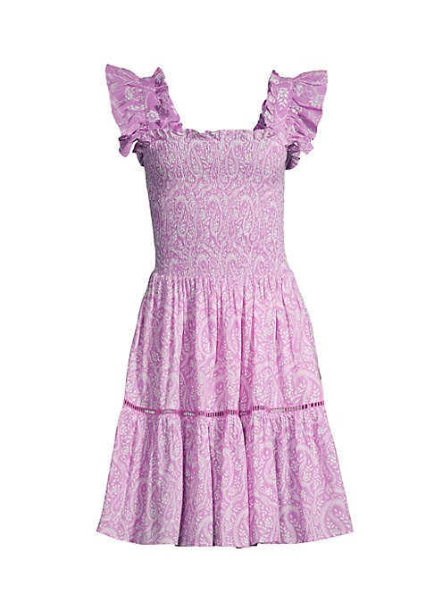 Paisley Charm Mini Dress