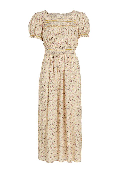 Floral Puff Sleeve Dress