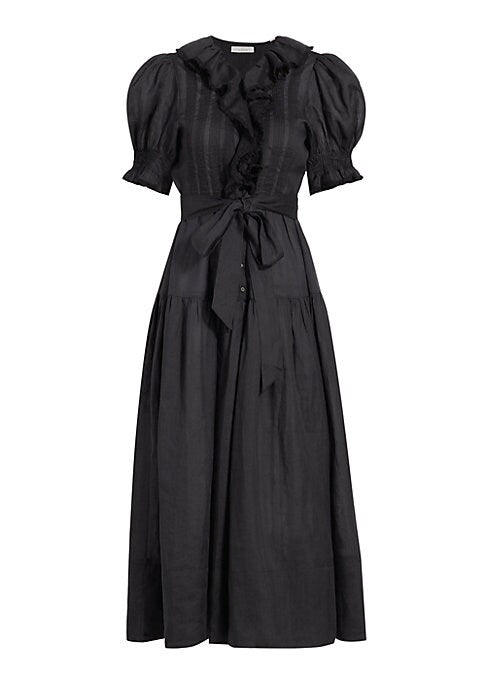 Ruffled Elegance Maxi Dress