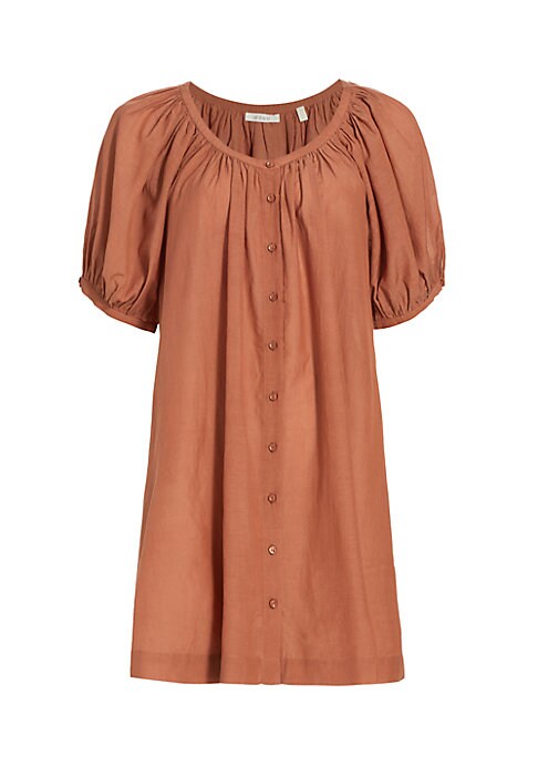 Chic Cotton Blend Dress