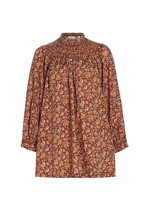 Floral Cottage Mini Dress