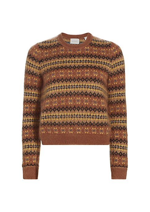 Cozy Fair Isle Knit Sweater