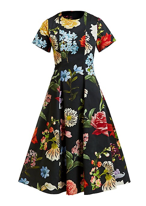 Chic Floral Midi Dress