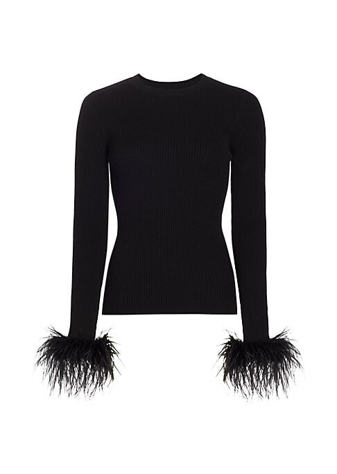 Feathered Cuff Elegance