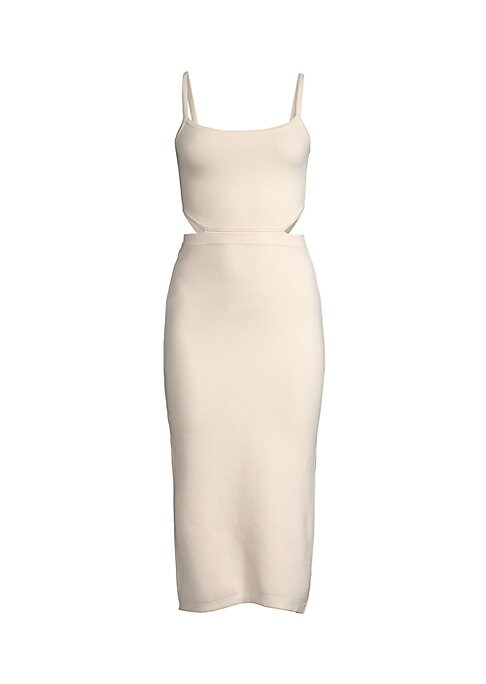 Sleek Cut-Out Dress