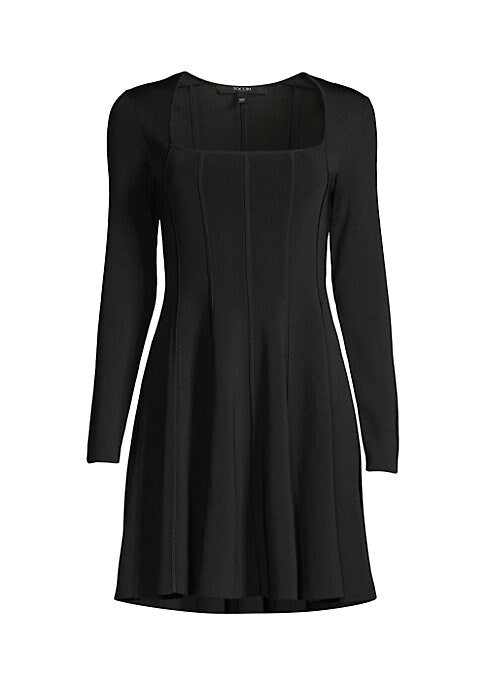 Chic Flare Knit Dress