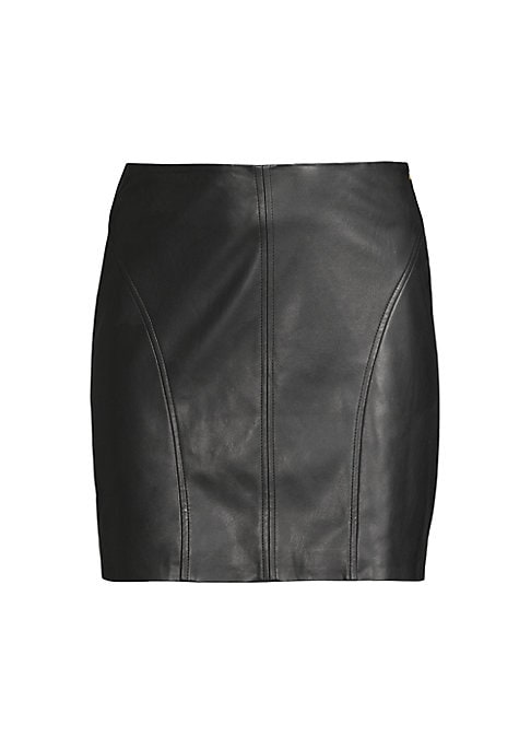 Sleek Vegan Chic Skirt