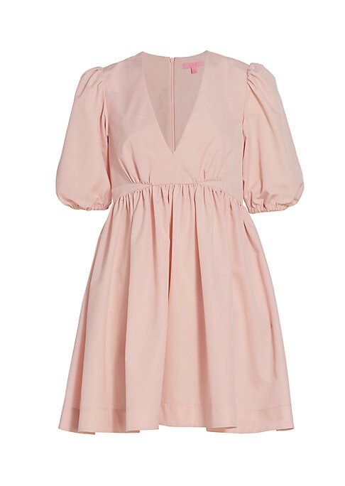 Vibrant Puff Dress