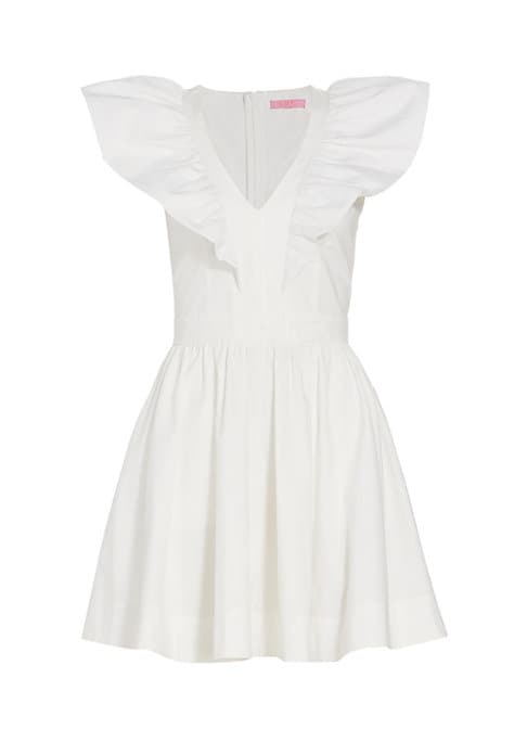 Ruffled Flutter Minidress