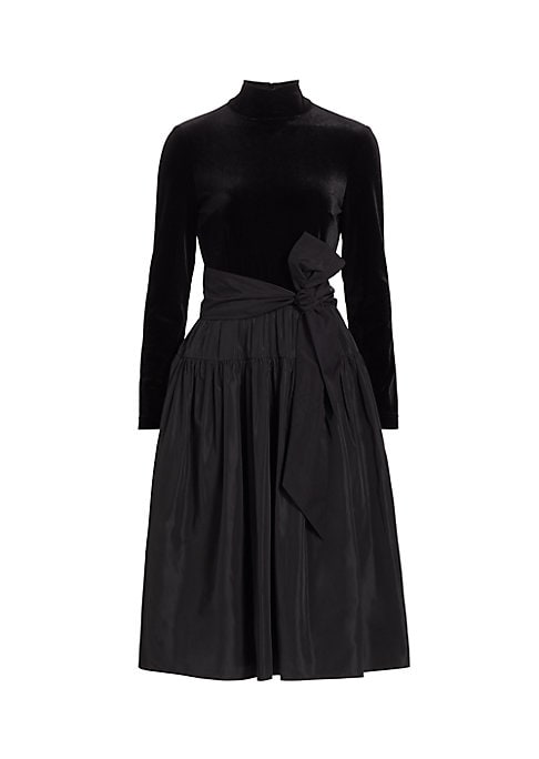 Elegant Turtleneck Dress