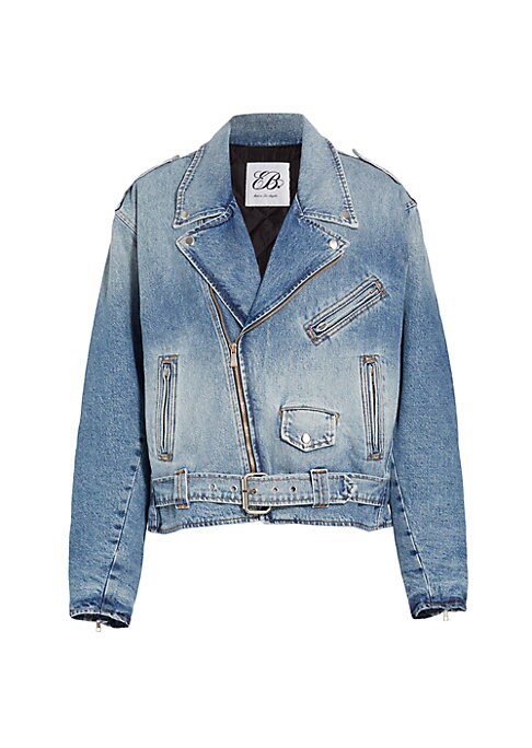 Rugged Denim Rider Jacket