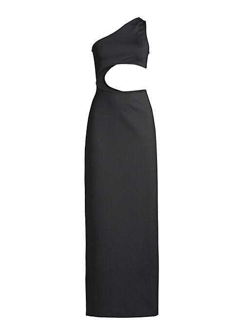 Sleek Side Cut-Out Gown