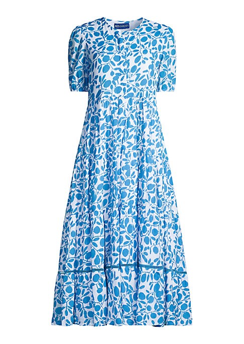 Artful Lace Midi Dress