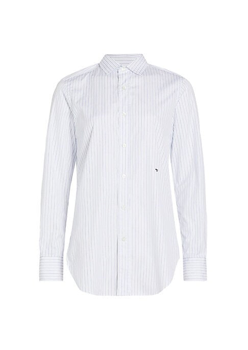 Colorful Striped Button-Up